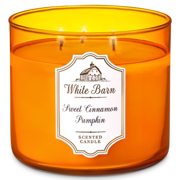White Barn Sweet Cinnamon Pumpkin Scented Candle